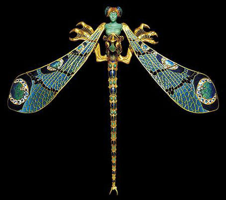 Rene Lalique Dragonfly woman
